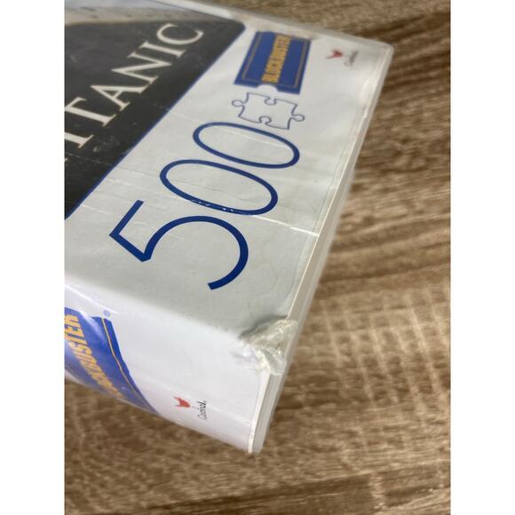 Cardinal Blockbuster Game Lot Titanic 500 Piece Jigsaw Puzzle Movie Theme - Picture 6 of 13